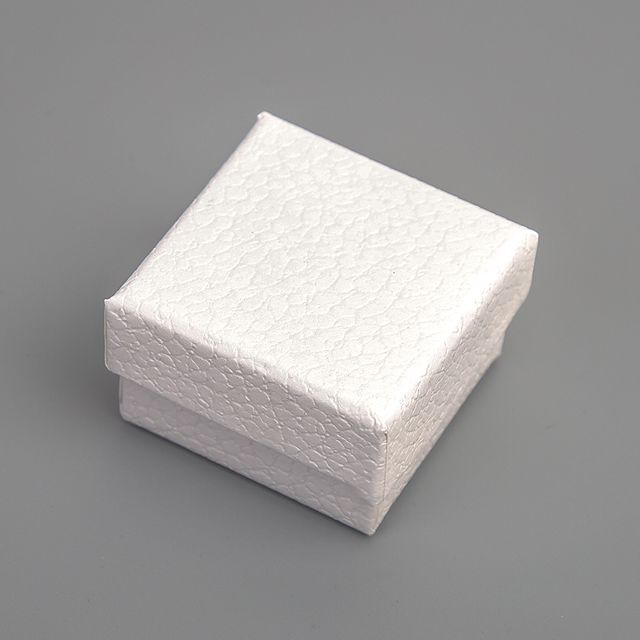 주얼리 케이스 얼스퀘이크 화이트 5cmX5cm