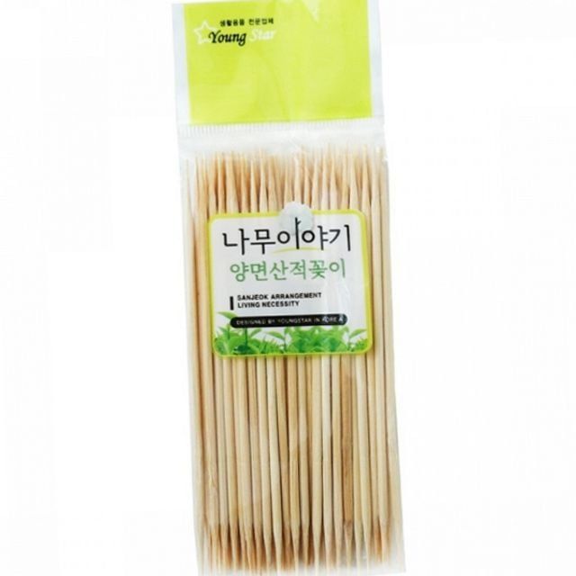 다용도 대나무 10cm 일회용 막대 꼬치 산적 꼬치용