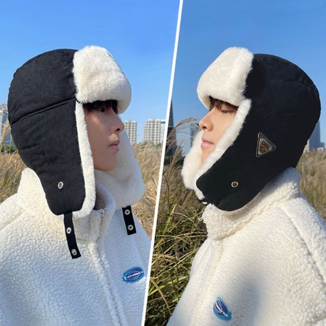 남여공용 겨울 방한 군밤장수 인조퍼 귀다리 귀도리