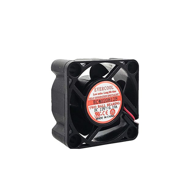 에버쿨 40mm 케이스 팬쿨러 2핀 20T EC4020H12B-2P