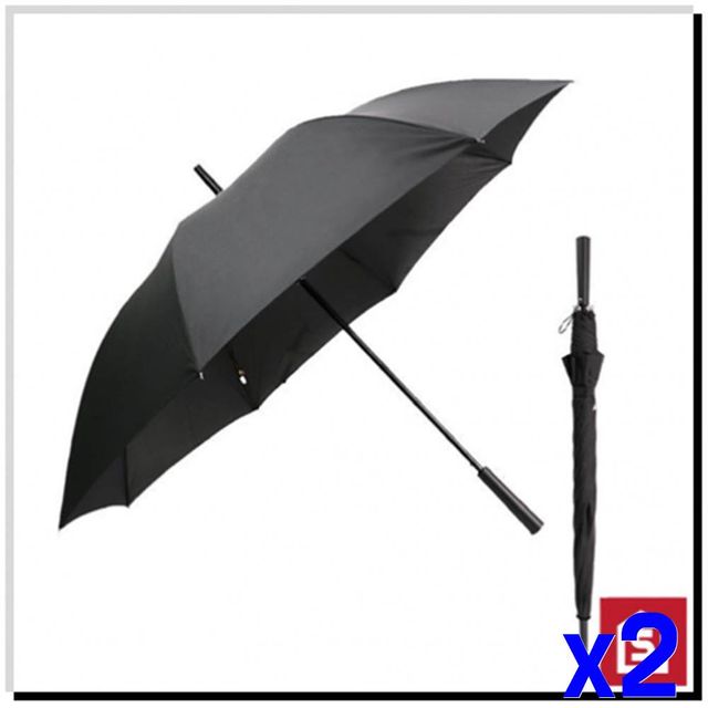 TBZ 튼튼한 무지 장우산 70x8cm x2개 답례품 긴우산