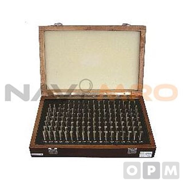 메트릭 핀게이지 세트 100pcs 7.01~8.00mm 정밀 측정 공구 세트