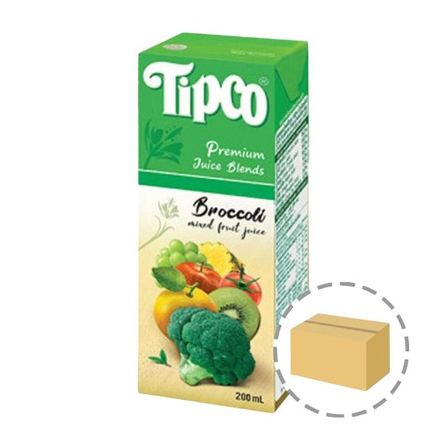24팩 팁코 브로콜리 200ml Tipco 혼합쥬스 브로콜리주