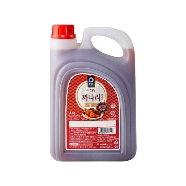 대상 청정원 서해안 까나리 액젓 3kg X 4개