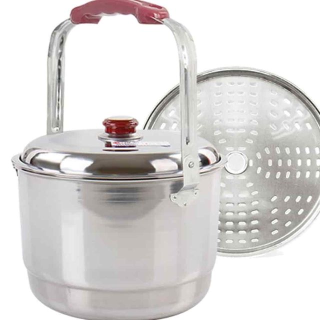 들통 38cm 인덕션곰솥 스테인레스들통 찜통 업소용들통