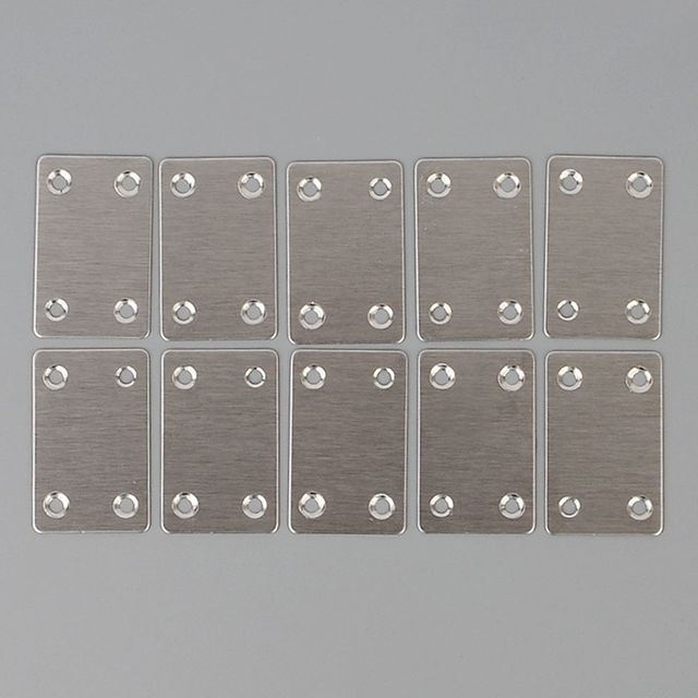 10P 다목적 사각 평철 보강철물 꺽쇠 연결철물