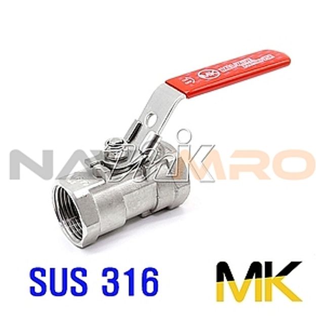 스텐 프리미어 볼밸브 (1PC/LOCK/SUS316) 1EA