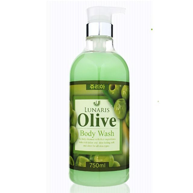 바디 케어 루나리스 샤워바디 워시 올리브 750ml
