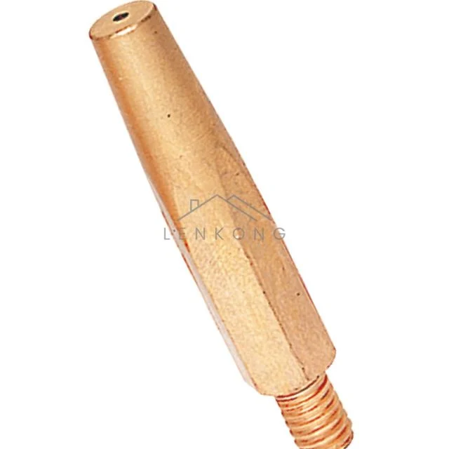 용접필수품 산업안전제품 CO2팁 자동 1.2MMx40MM 고급 10EA