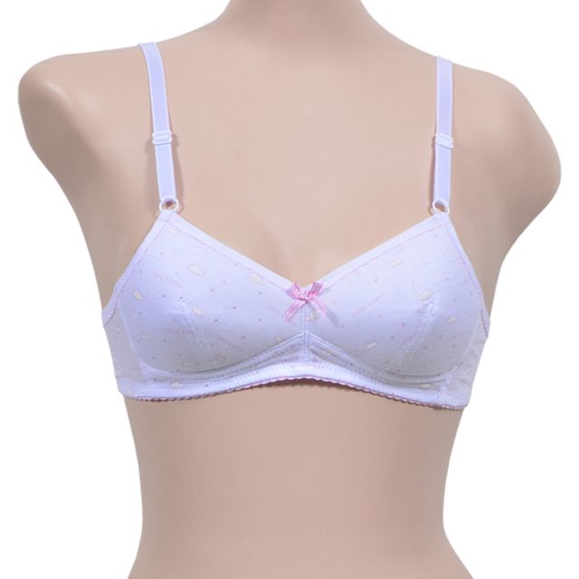 청소년 브라 초등학생 A컵 2단계 심리스 브라, 성장기 운동용