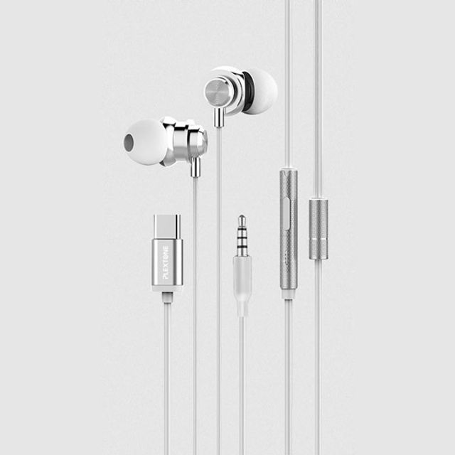 PLEXTONE X56M Type-C 메탈 커널형 고음질 이어폰