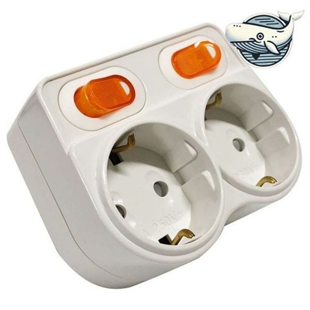 접지형 개별 스위치 멀티탭 가정용 개별 스위치 콘센트 사무실 절전형