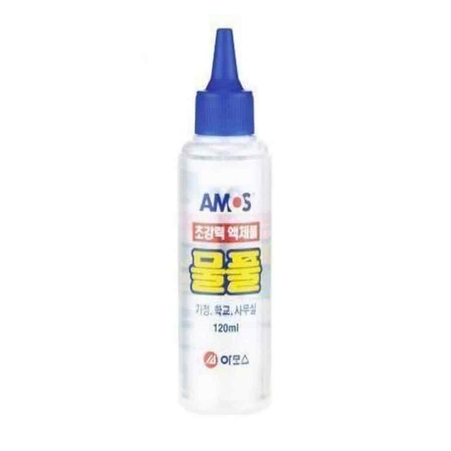 물풀 120ml 12개 액체풀 종이붙이기 봉투붙이기 접착제