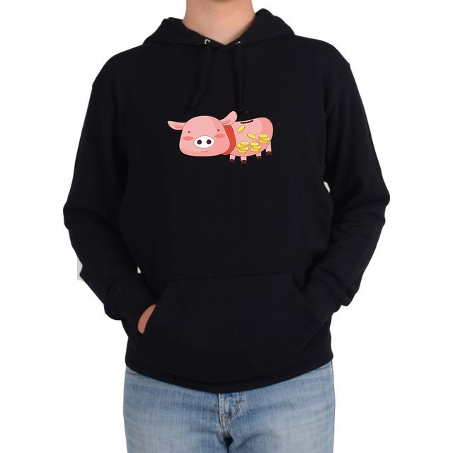 기모후드티 돼지저금통 pig 돼지 적금그림 다양한색상 전사이즈