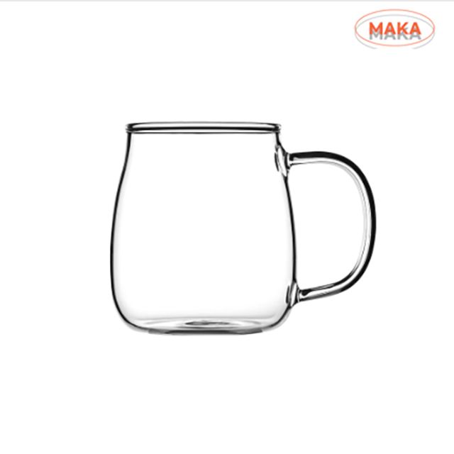 내열 머그컵 300ml 소, MAKA 마카 항아리 유리컵
