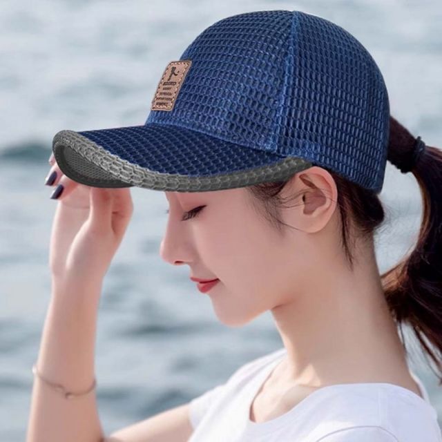 여름 망사 러닝모자, 햇빛 차단 야구모자