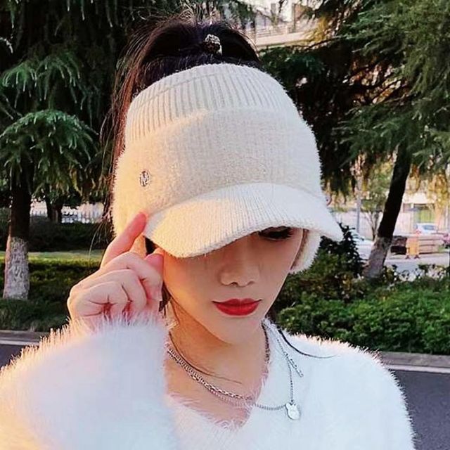 여름 모자 썬캡 니트