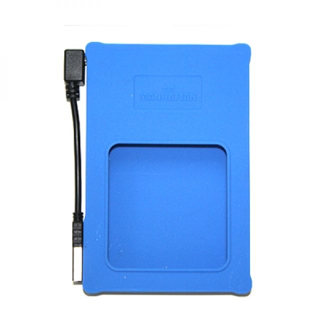 Manhattan USB 외장하드 케이스 2.5in 실리콘 블