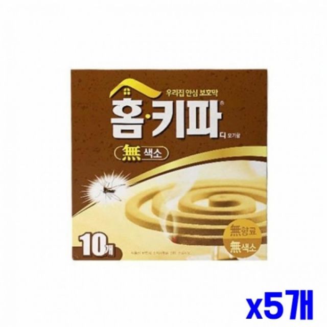 모기향 캠핑용 10개입 5개 세트 방향제 방충제