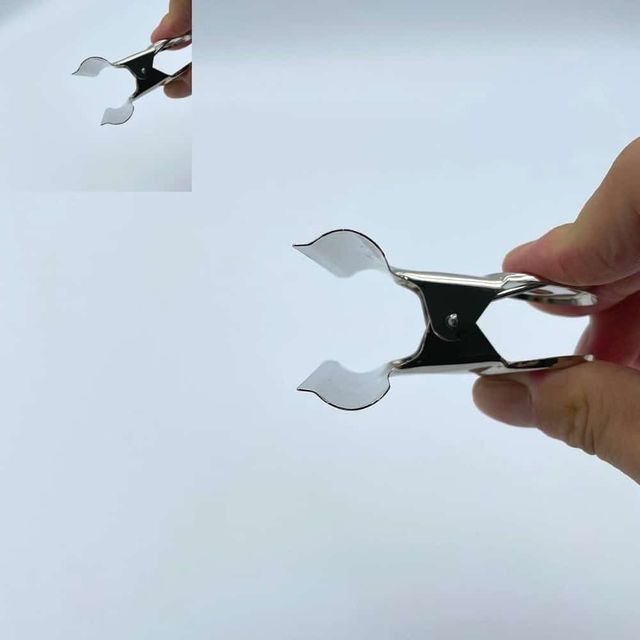 서류 집게 페이퍼 홀더 스테인레스 클립 7.5cm 사무용집게 종이집게 사무용품집게 클립집게