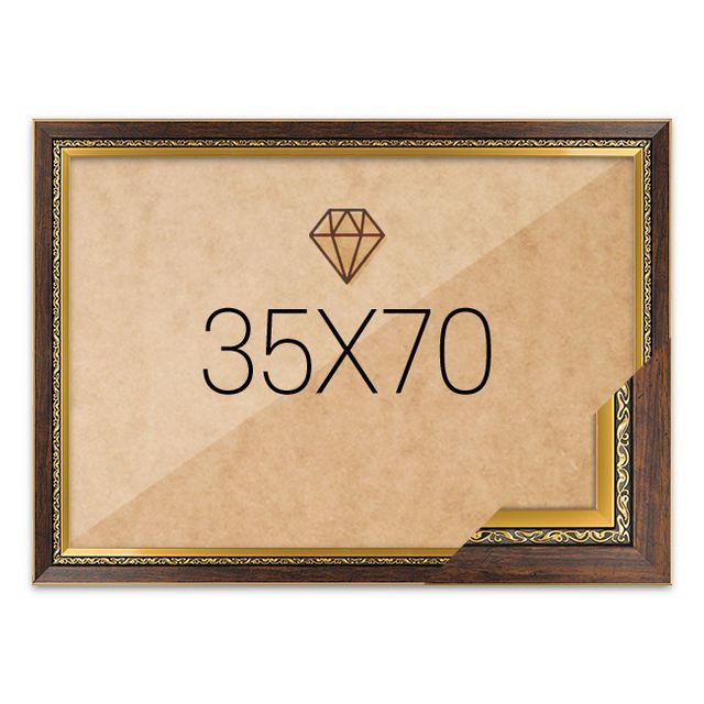 보석십자수액자 35x70 고급형 그레이스 앤틱