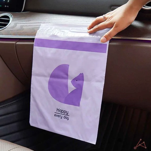 차량용쓰레기봉투 15매 자동차쓰레기봉투 자동차휴지통