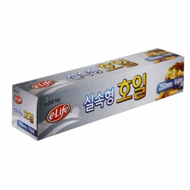 호일 실속형 25cm 10m 은박지호일 알루미늄호일