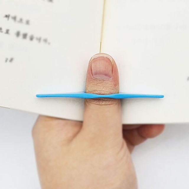 책장고정대 간편한 손가락북마크
