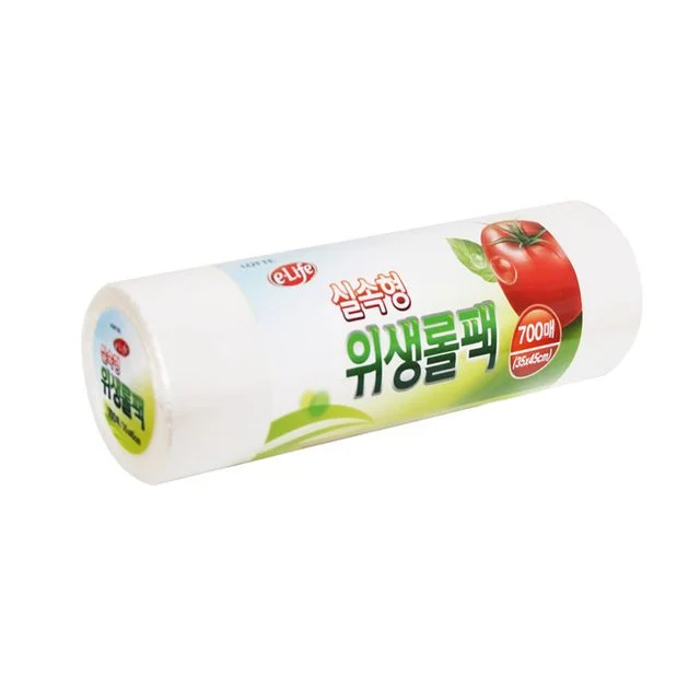 혜명몰 롯데위생롤백(실속형)35x45x700매 일회용비닐봉투 롤봉투 비닐팩 주방비닐팩 위생팩