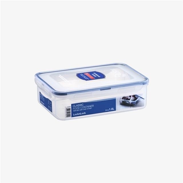 락앤락 클래식 밀폐용기 반찬통 직사각 1.6L HPL824