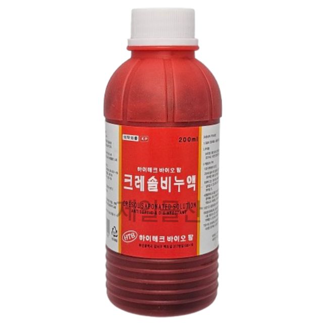 크레졸 비누액 200ml 해충 고라니 멧돼지 소독약