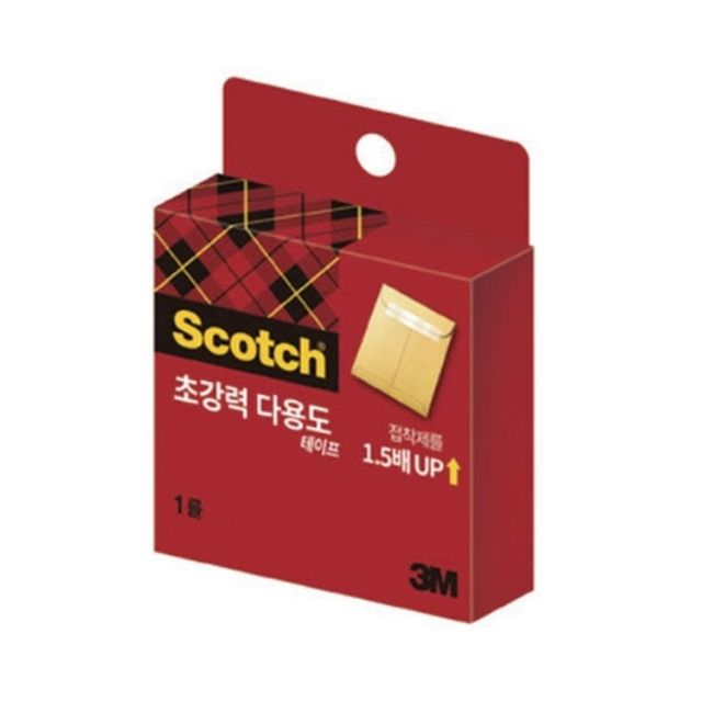 3M 스카치 강력 투명테이프 리필 SH1825R 18MMx25M (1개입)