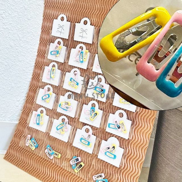 강아지헤어핀 강아지머리핀 강아지액세서리