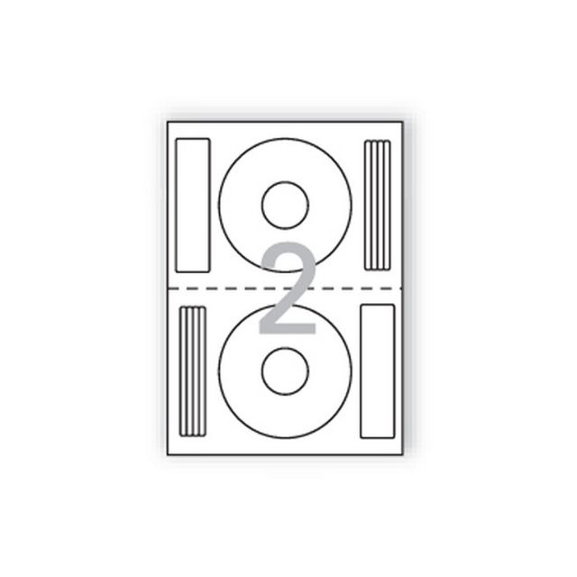 CD DVD용 라벨 IS-3642P 20매 한국폼텍