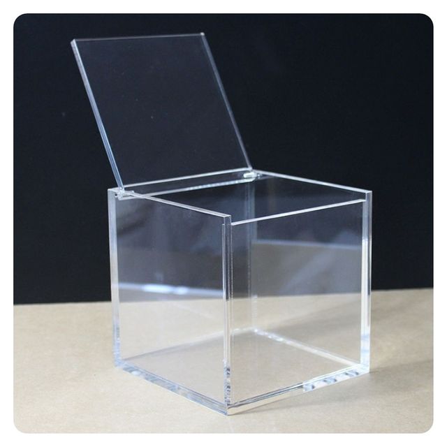 투명 아크릴 커피캡슐 보관함 13x13cm - 깔끔한 캡슐 정리 수납함