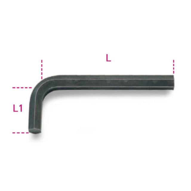 BETA 육각 렌치 4.5mm - 전문가용 수작업 공구