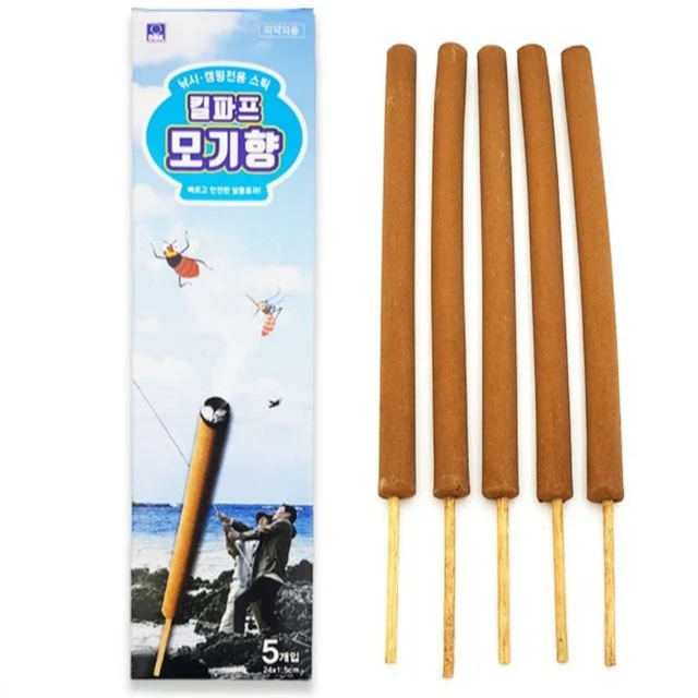 스틱형 모기향 낚시 캠핑 야외활동 벌레 스틱모기향
