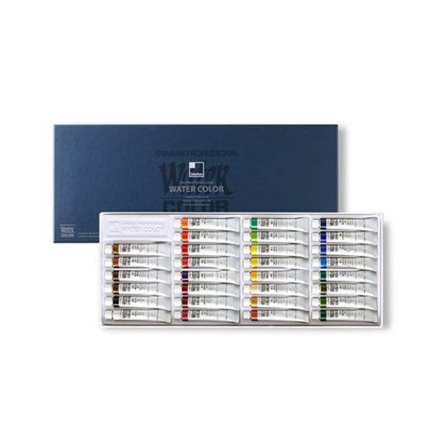 TBZ 신한)전문가용수채물감30색(7.5ml w.c)
