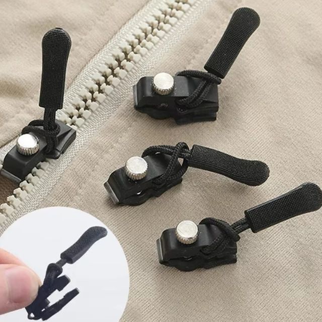 지퍼 자크 diy 손잡이 간편교체 나사 헤드 셀프 수선