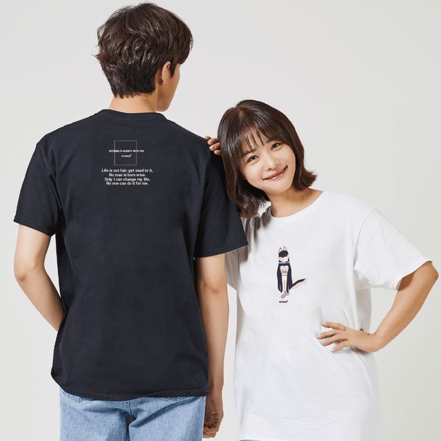 키밍 고양이 강아지 커플룩 티셔츠 10대 디자인
