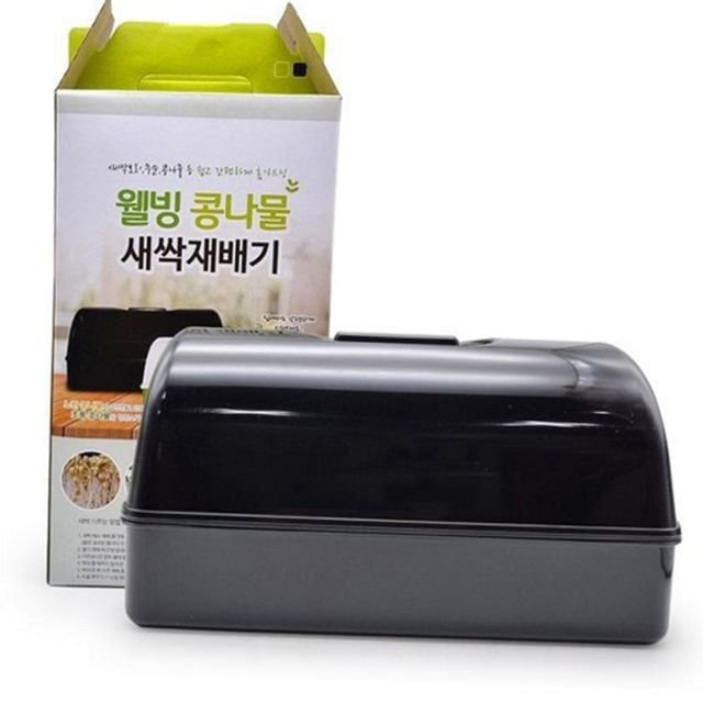 간편 키우기 무순 새싹 재배기 콩나물 틔우기 보리