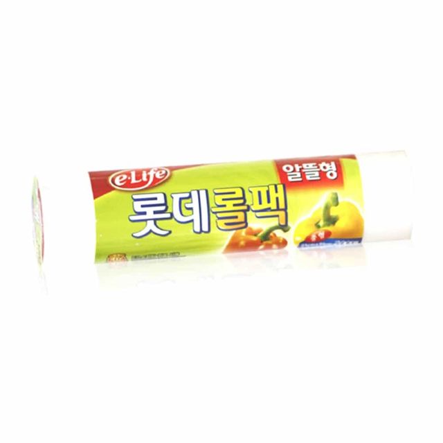롯데 롤팩 알뜰형 500매 음식봉투 일회용비닐봉투