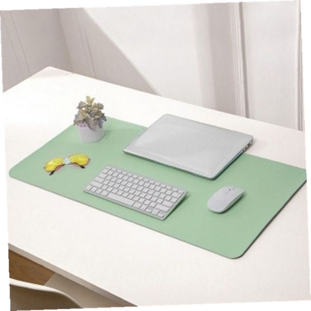 데스크패드 롤링휴대용가죽데스크매트(90x45cm)그린책상패드