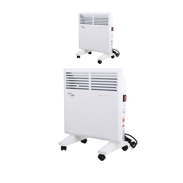 1000W 전기히터 2개입 겨울 동파방지용 실내 안전 난방기