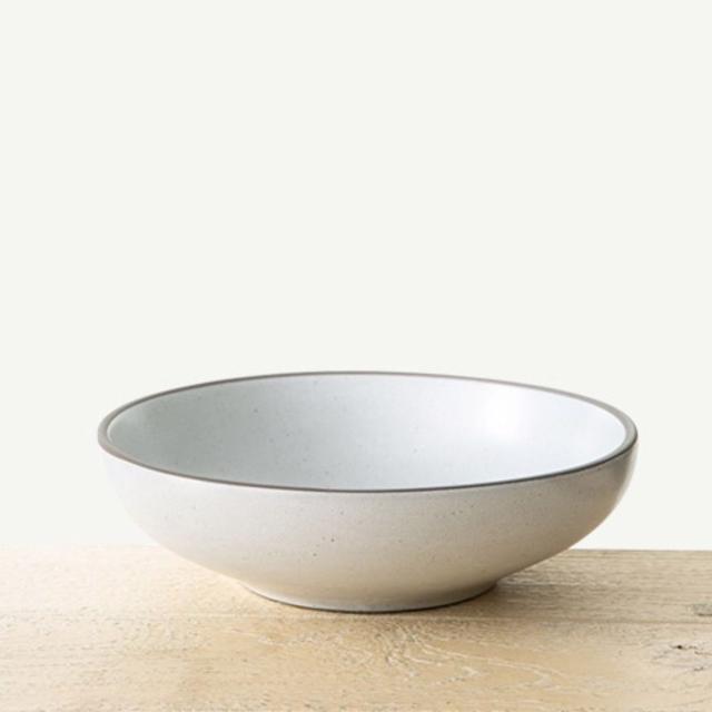 이천도자기 헤리티지 라운드 원찬기 대 18.5cm 그릇 식기 반찬기 플레이트