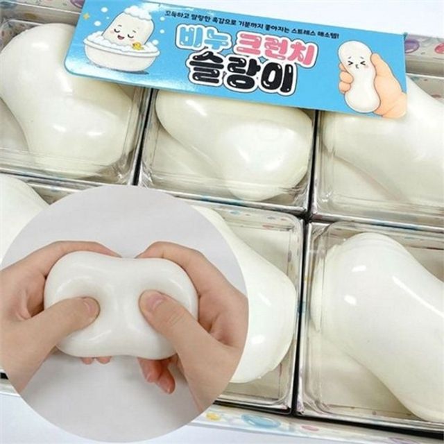 스퀴시 비누 피젯 토이 말랑이 스트레스 해소 장난감 안티 소리