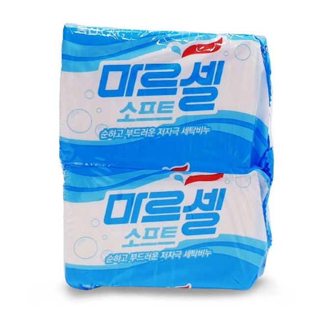 마르셀비누 저자극 세탁비누 애벌빨래 손빨래 4개입