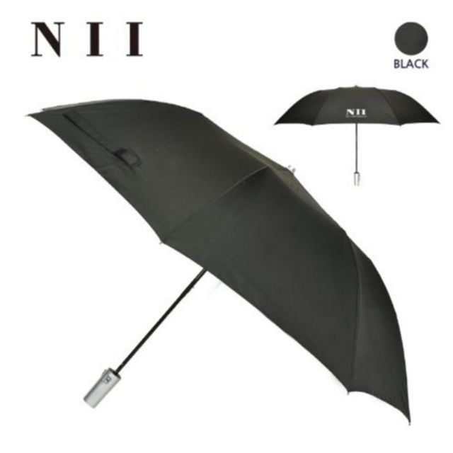 NII 2단 자동우산(블랙)