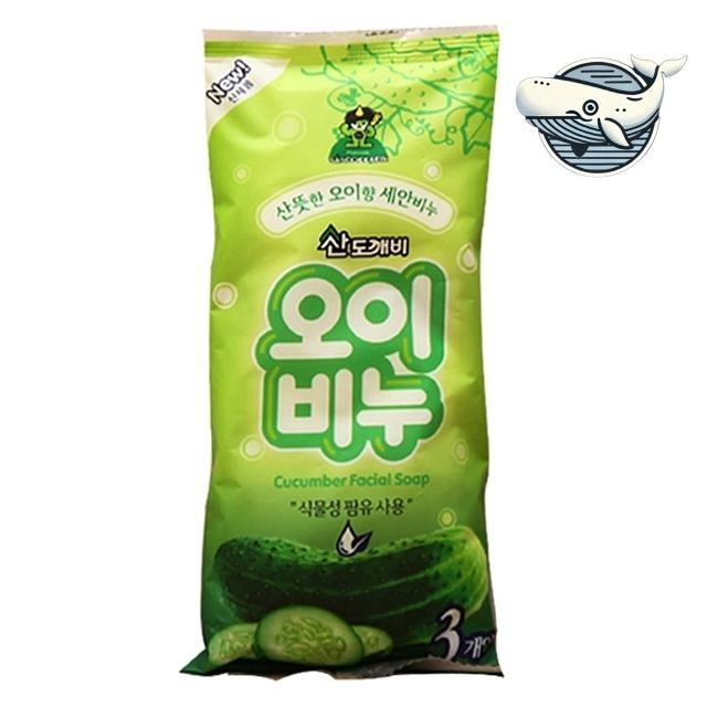 자연 유래 오이비누 촉촉한 피부 관리 비누