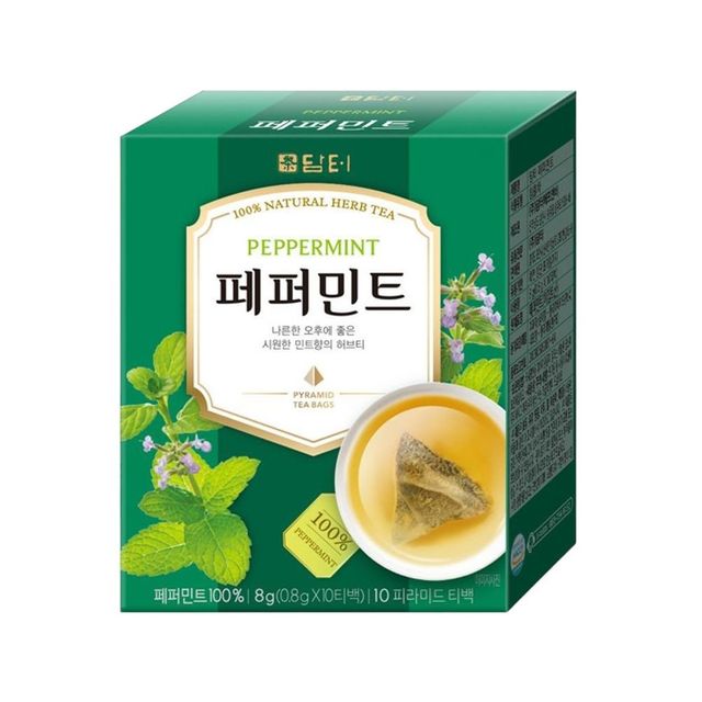 담터 페퍼민트 허브차 10티백(삼각티백)